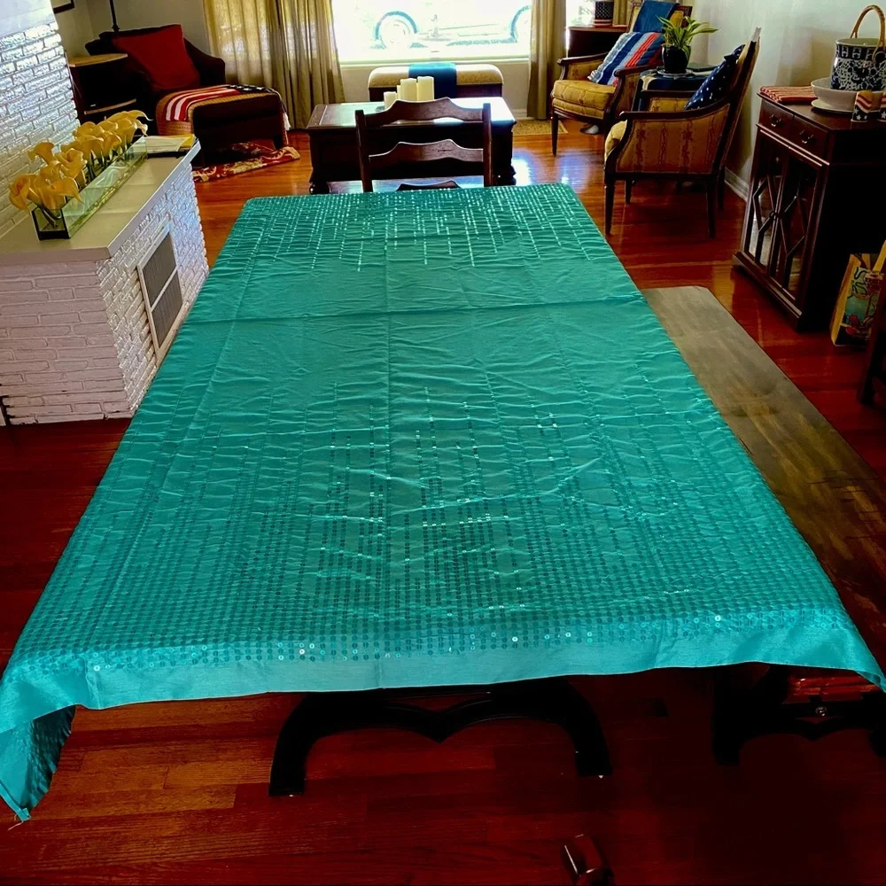Tablecloth Mermaid Party